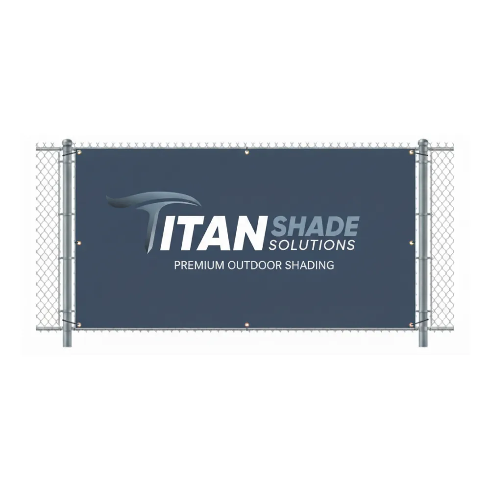 Fence Wrap Banners & PVC Banners