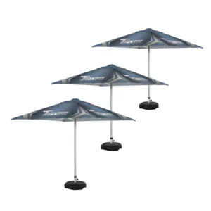 SALE! - Parasol Umbrellas – Branded Outdoor Umbrellas (x3)